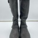 Dream Paris  Women's Grey Faux Fur Lined Rabbit Boots Size 7 Photo 5