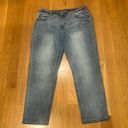 Time And Tru  women’s blue  light wash  straight jeans size 18 . Photo 0