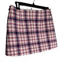 Moncler  Grenoble houndstooth pink mini skirt size 40 Photo 4