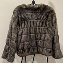 ZARA  faux fur jacket size small Photo 6