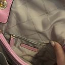 Michael Kors Medium Shoulder Flap Purse in Patent Pink Photo 7