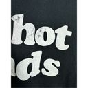 Danny Duncan  Women's Size Large "I Heart Hot Dads" Crop Graphic T-Shirt Black Sh Photo 3