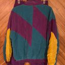 Oleg Cassini Washable Silks Women’s Vintage 90’s Large Silk Track Suit NWT Photo 7