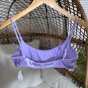 PacSun Eco Lavender Velvet Tank Bikini Top Size Large Photo 4