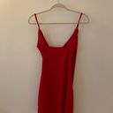 Red Bodycon Mini Dress Size XS Photo 2