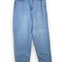 Wax Jean  Light Blue Wash 1980s Mom Jeans Small Photo 0