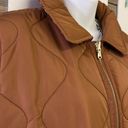 Isaac Mizrahi  Live! Reversible Quilted Barn Cognac Jacket- Small Photo 5