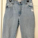 Rolla's Rolla’s Original Straight Light Wash High Rise Distressed Denim Jeans Photo 4