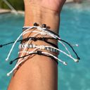 ◻️🔳NEW Pura Vida Inspired/ /Black&White/ Set 5 Handmade Adjustable Bracelets Black Photo 3