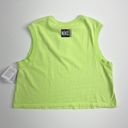 Nike  Women's Sportswear Wash Tank Top + Shorts Set Patch Ghost Green Lime Sz 2X Photo 6