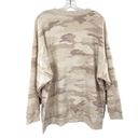 American Eagle  Ahhmazingly Soft Jegging Fit Sweatshirt Oversized Beige Camo Photo 6