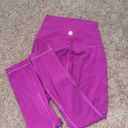 Lululemon Purple/Pink Capri Leggings Photo 2