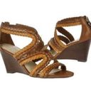 Etienne Aigner Brown Wedges Sandals Photo 1