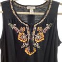 Style & Co  black&‎ Tan blouse size 1X Photo 2