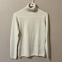 Loro Piana  Cashmere Turtleneck Cream Sweater Size 44 Womens Photo 0