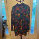 Oleg Cassini Vintage  FLORAL TOP SIZE M Photo 7