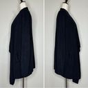 Barefoot Dreams  Cozychic Lite Black Open Front Cardigan Photo 5