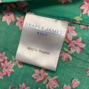 Draper James Deeper James RSVP shirt size S length 22”bust 30” color green with flower design Photo 7