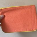 Ipsy Orange Yellow Makeup Bag Holder Accessory Beauty Travel Purse Photo 1