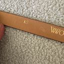 W By Worth Worth Woman’s Leather Brown Belt, Sz XS (31,5x0,8) Photo 5