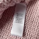 Calvin Klein SPRING BARBIE  Ribbed Knit Pullover Sweater Pink Women’s S Zipper Photo 5