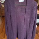 RD Style Dark Purple Cardigan Photo 0