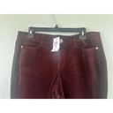 J.Jill  Corduroy Jeans Pants Sz Petite M Straight Leg Brown 5 Pocket New​ Photo 7