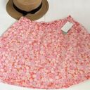 Abound  PaperBag floral mini Skirts size MEDIUM Coral Pink Bohemian Boho Photo 1