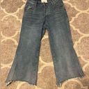 One Teaspoon  libertine high waisted cropped wide leg denim jeans size 25 Photo 0