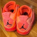 Jordan Nike Air  4 Size 6 Retro NRG Hot Punch 2019 AQ9128–600 Excellent Condition Photo 8