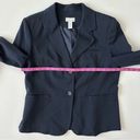 Charter Club  Women’s Navy Blazer Size 12 Photo 2