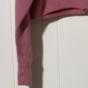 Calvin Klein Jeans  Cropped Hoodie Cozy  Soft Sweatshirt Pink NWT Women's Size M Photo 6