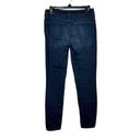 Paige  Women's Jeans Verdugo Ultra Skinny Ankle Mid-Rise Denim Navy Blue Size 27 Photo 9