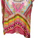 Gibson Latimer  Boho Pink Orange White Colorful Wrap NWT Small Photo 6