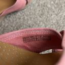 UGG  Pink Leather Criss Cross Mule Wedge Sandals Women's 7.5 Photo 7