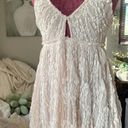 Free People Intimately BlushPink Nightgown Spaghetti Straps Crisscross Back Photo 0