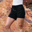 Zyia  Active Canyon Shorts in Black Size Medium Photo 0