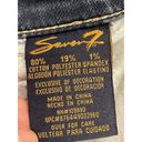 Seven7 Seven For All Mankind Jeans Women's Size 8 Cropped Girlfriend Capri Stretch Photo 4