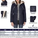 Nautica Anorak Faux Fur Jacket Photo 3