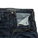 American Eagle Outfitters Darkwash Skinny Jeans Super Hi Rise Jeggings Size 6 Photo 5