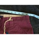 Bill Blass Bill Bass Burgundy Denim Capris Wide Leg High Rise Size 10 NWT Photo 5