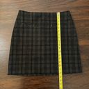 Katherine Barclay  black & gray plaid knit pencil skirt size 6 Photo 5