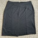 Merona  Black Pencil Mini Skirt Office Formal Casual Business Casual Size 10 Photo 2