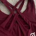 Peloton Red Strappy Workout Bra Photo 2