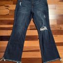 No Boundaries NOBO | juniors distressed bootleg jeans. Size: 13 Photo 0