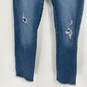 DL1961  Mara Straight Ankle Strive Distress Ripped Ankle Frey Boho Jeans Size 25 Photo 3