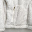 Tommy Hilfiger Ivory White Teddy Soft Plush 1/4 Zip Sweater Size L Photo 7