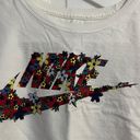 Nike Floral Cropped Tee Photo 3