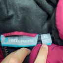 Free Country Zip Up Fuchsia Puffer Vest Size X-Large Photo 4