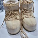 The Moon  BOOT Icon Low Nylon Boot in Cream Photo 2